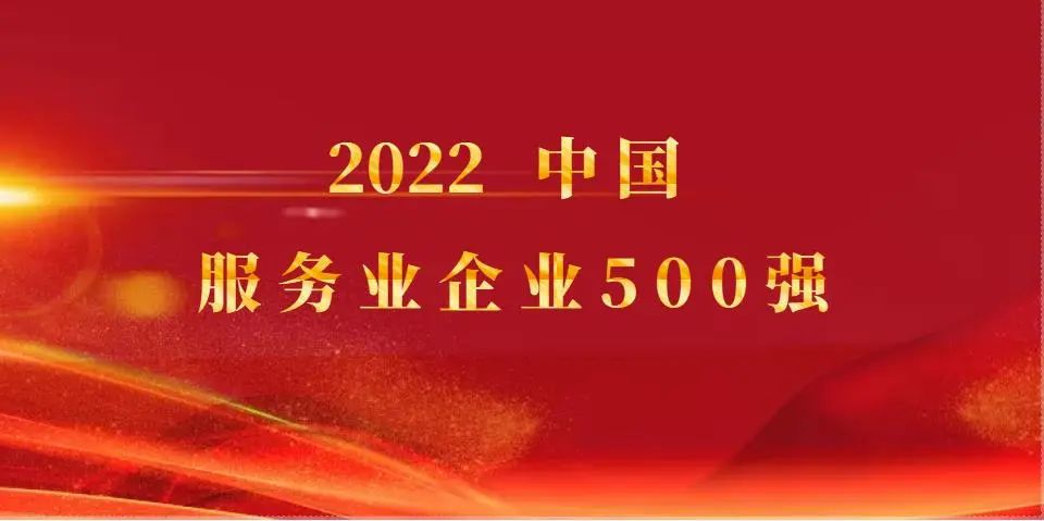 XPJ控股继续入选2022中国服务业企业500强